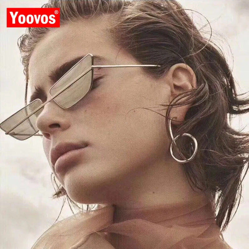

Yoovos 2021 роскошные солнцезащитные очки с океанскими стеклами для женщин солнцезащитные очки винтажные маленькие очки классические ретро ули...