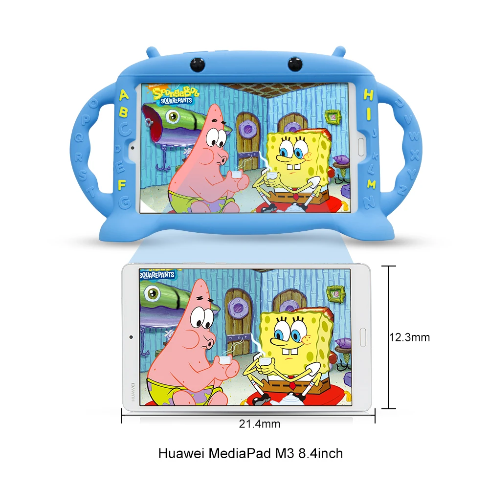 Силиконовый чехол для Huawei MediaPad M3 Ударопрочный Мягкий планшета экран 8 4 дюйма