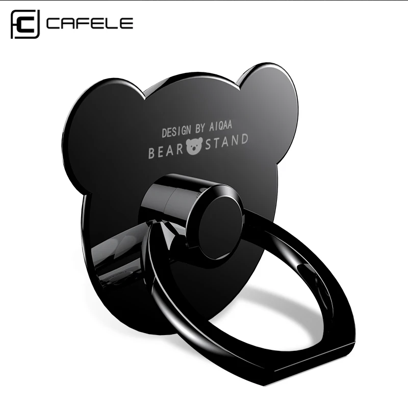Cafele держатель телефона с кольцом на палец для iphone7 samsung S8 huawei Xiaomi металлический
