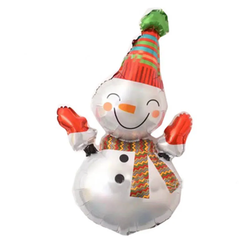 

1PC Christmas Foil Balloons Snowman Decoration Helium Air Ball Kids Adult Birthday Gift Toys Wedding Anniversaire Party Supplies