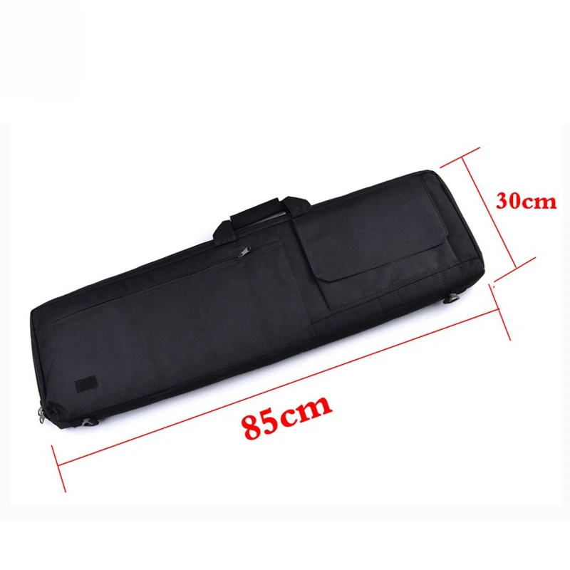 Black 85CM Высокое качество, армейский Военный Тактический винтовочный пистолет, сумка для спорта на открытом воздухе, Охотничья стрельба, снайперская винтовка, пистолет, сумка для защиты плеча - Цвет: Black 85CM