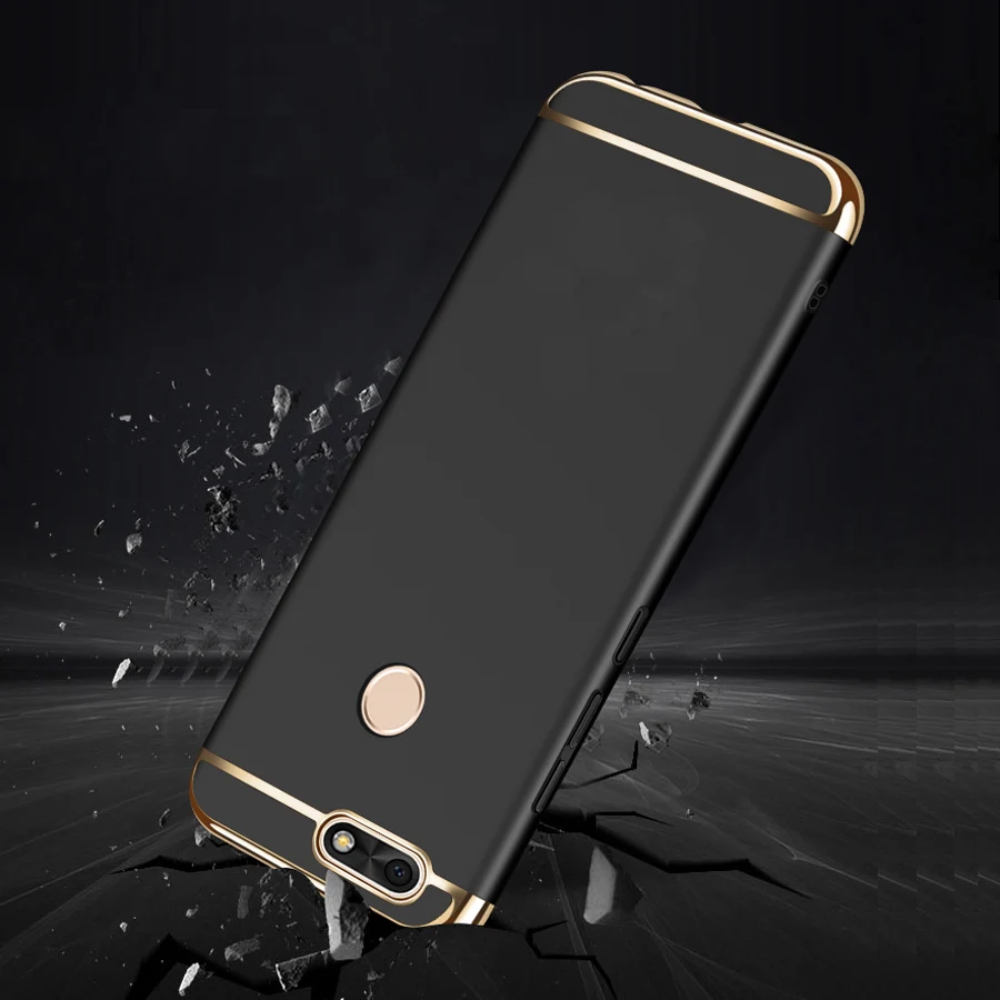 HOTSWEI Case For Huawei Nova Lite 2017 SLA-L22 Luxury Plating Mixed Color Frosted Cover Fundas |