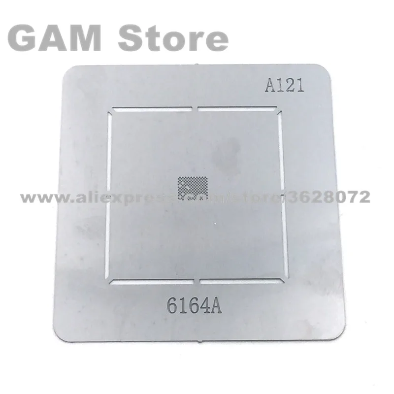 

QCA6164A BGA Stencil For Xiaomi 5 wifi IC Reballing Pins BGA Direct Heating Template A121 5 pcs/lot