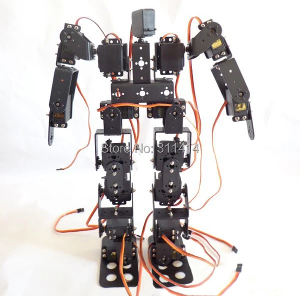 1 комплект 17DOF Biped Роботизированный учебный набор роботов сервоприставка