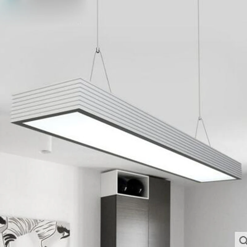 Офисные люстры светодиодсветодиодный для офиса пространства супермаркета кафе