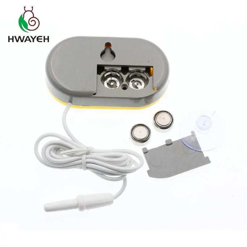 Mini Digital Temperature and Humidity Meter Incubator Suction cup type Pet Dog Tortoise Sensor Thermomete | Инструменты
