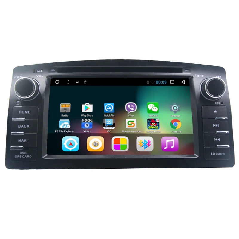 Автомобильный dvd плеер Android 9.0 для Toyota Corolla E120 BYD F3 автомобильный стерео GPS
