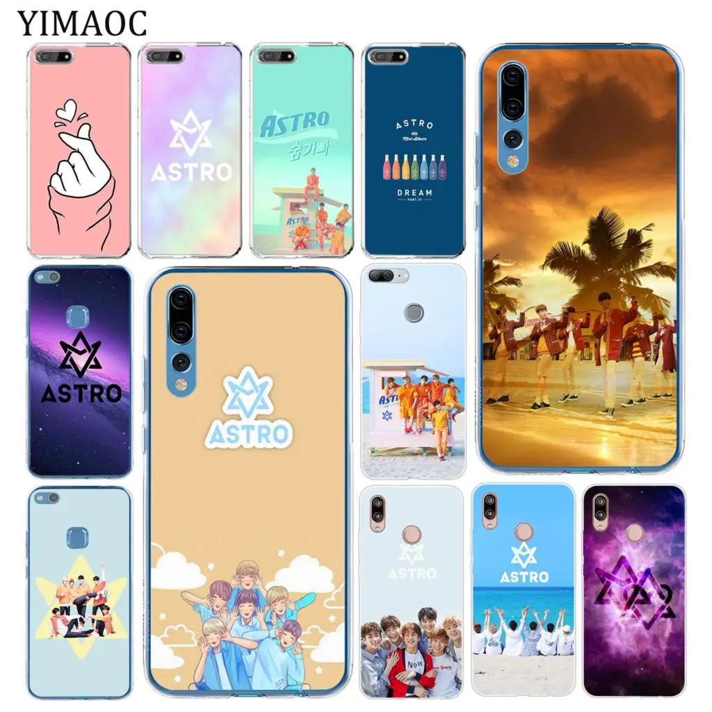 YIMAOC KPOP ASTRO Мягкий силиконовый чехол для телефона из ТПУ Huawei P30 P20 Pro P10 P9 P8 Lite 2016 2017 P