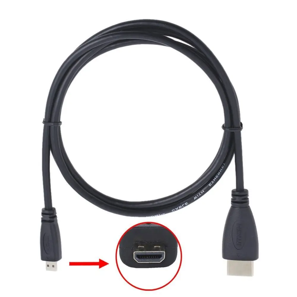 Кабель micro HDMI 1080P A/V HD для ТВ и видео провод Nextbook 8 NX785QC8G планшета|tv cable cord|lead cablecable c |