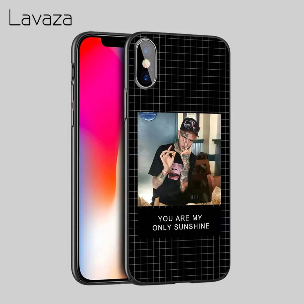 Lavaza Lil Peep Bo Мягкий чехол из ТПУ для Apple iPhone 6 6S 7 8 Plus 5 5S SE X XS MAX XR силиконовые чехлы |