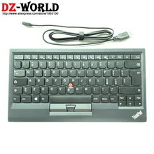 Original New for Lenovo ThinkPad Bluetooth IT Italy Keyboard KT-1255 Wireless Tablet PC Laptop USB Charger Trackpoint 03X8706