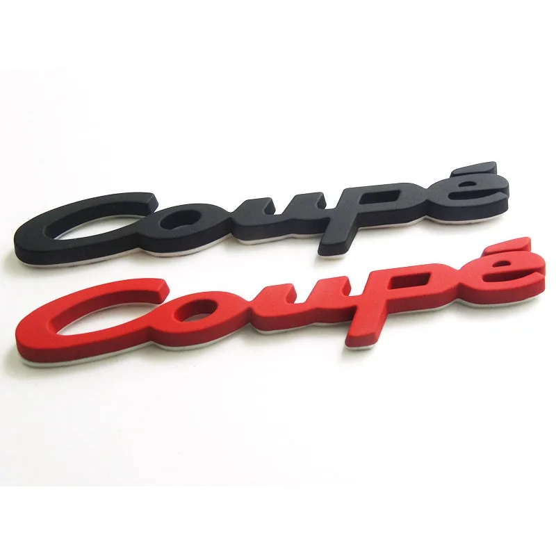 3D металлические авто-Стайлинг авто крыло хвост багажник эмблема Coupe переводная