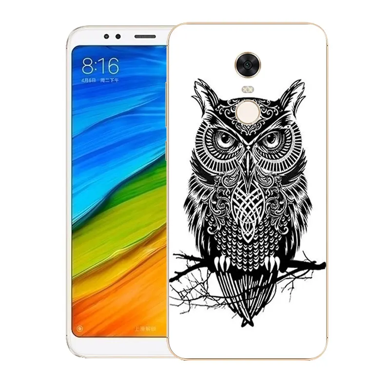 Чехол для Xiaomi Redmi 5 Plus мягкая задняя крышка из ТПУ 99 дюйма Hongmi прозрачный тонкий