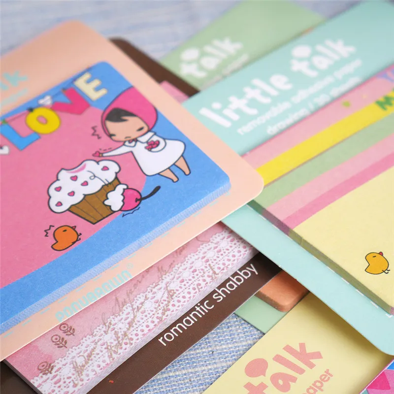 Kawaii Мультфильм красный капюшон девушка блокнот для записей и набор подарок
