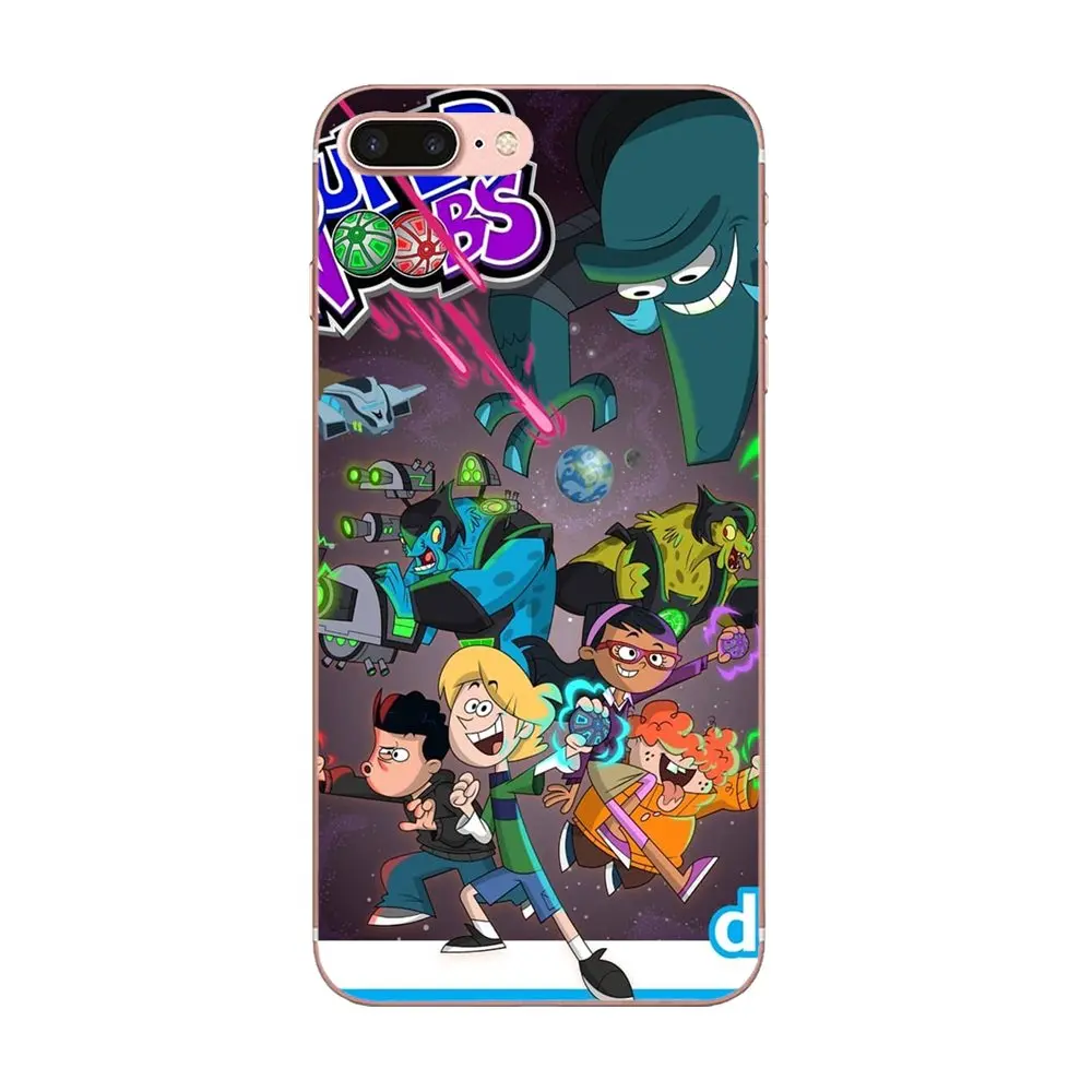 Чехол для Apple iPhone 4 4S 5 5C 5S SE 6 6S 7 8 Plus X XS Max XR мультяшный постер с суперномками из