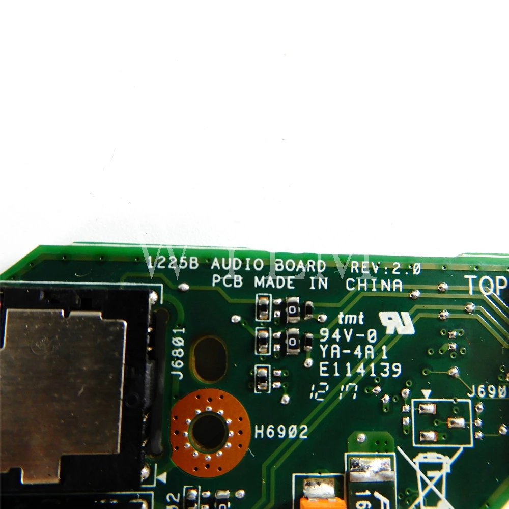 1225B аудио Плата REV2.0 для ASUS 1225 1225C материнская плата ноутбука USB IO | Компьютеры и