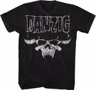 Лицензированная футболка с логотипом группы Danzig для взрослых