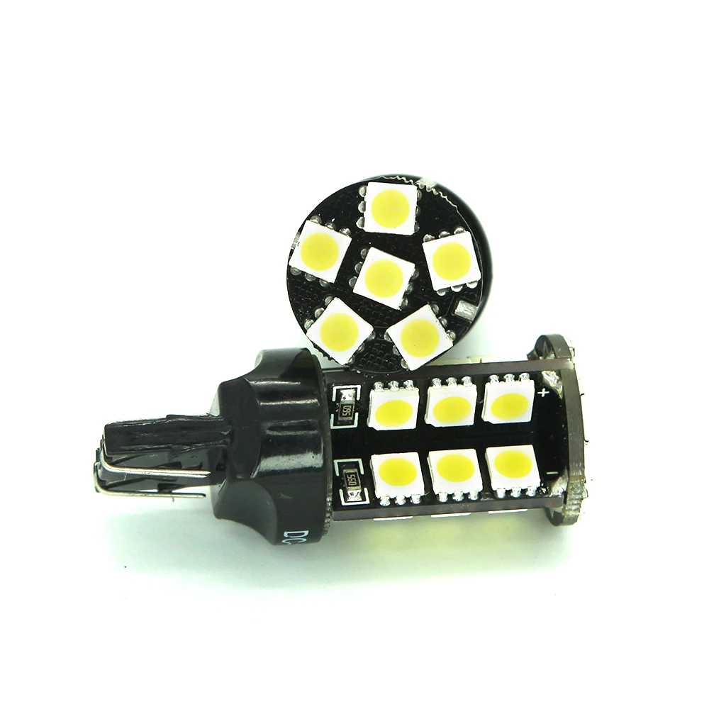 Modifygt 2 шт. 7443 30 5050 SMD LED T20 7440 W3X16Q W21/5 W W21W стоп сигнал задний фонарь противотуманный