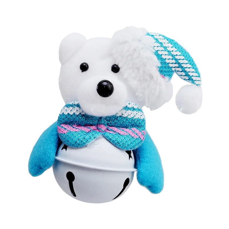 Newborn Baby Stroller Toys Lovely Christmas Style Baby Handbell Bed Hanging Toys Educational Baby Rattle Mobile Toys