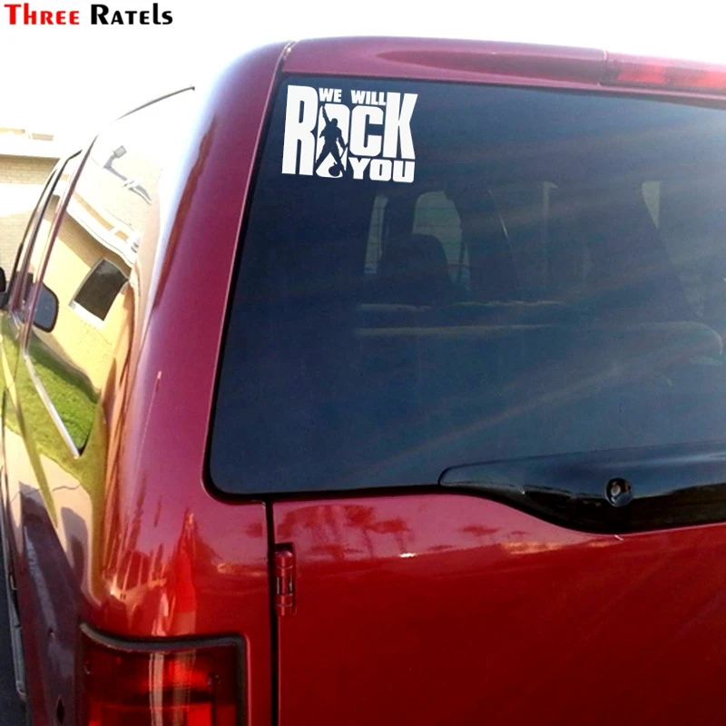 Three Ratels TZ 1371# 15*22см 1 3 шт прикольные наклейки на авто we will rock you мы шокируем вас