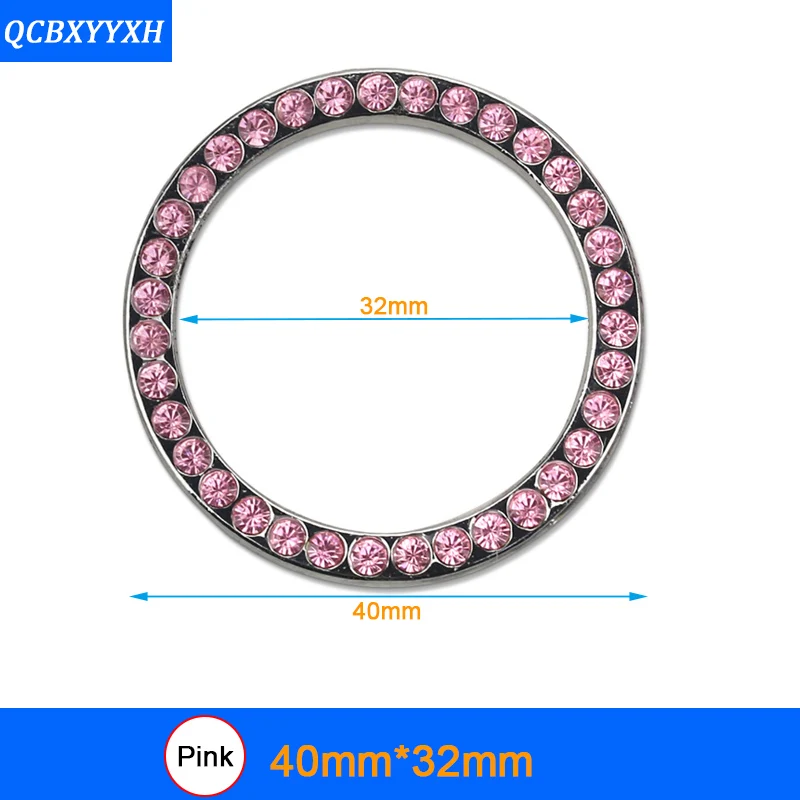 Хрустальный автомобильный переключатель зажигания для запуска двигателя крышка