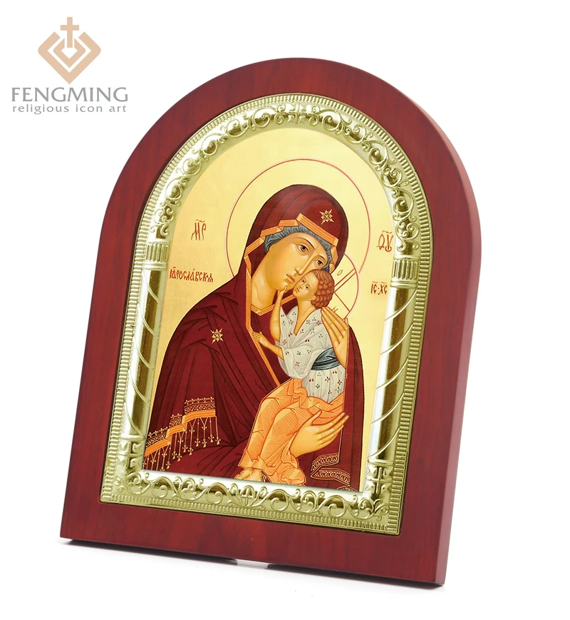 Yaroslavl икона Девы Русской Православной Пасхи искусство церковной церкви детской