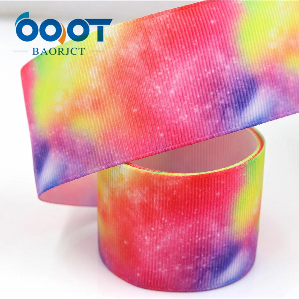 OOOT BAORJCT G-18523-262 38 мм 10 ярдов разноцветные ленты Термотрансферная печать решетка