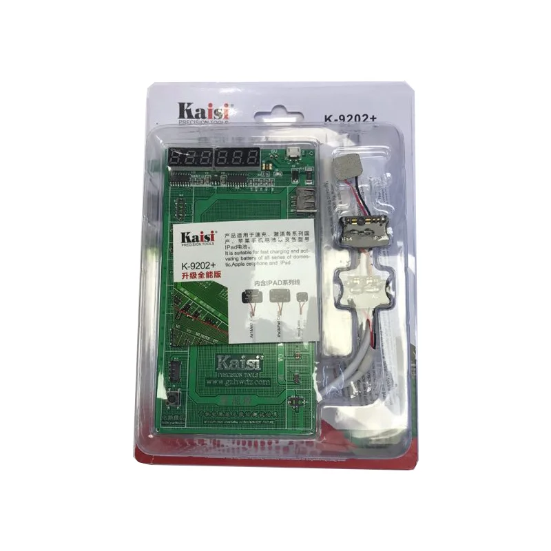 K-9202+ 16 в 1 Профессиональная Батарея активация плата зарядки микрофон USB кабель для iPhone 4/5S/6/6 S/6 S/7 Plus для iPad 2/3/4/5/Air 2