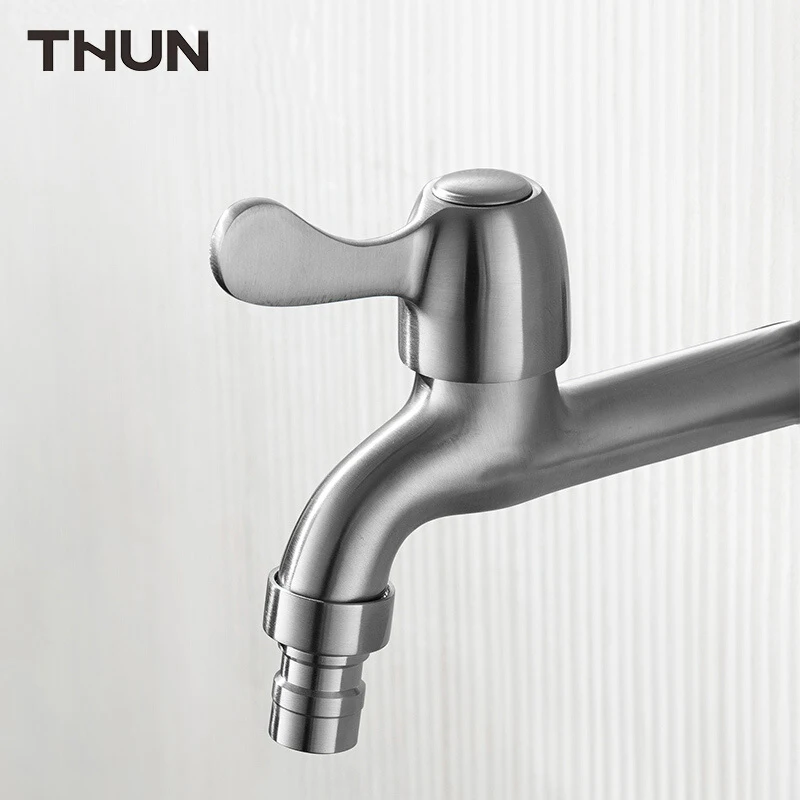 THUN Single Handler SUS 304 Washing Machine Tap | Обустройство дома