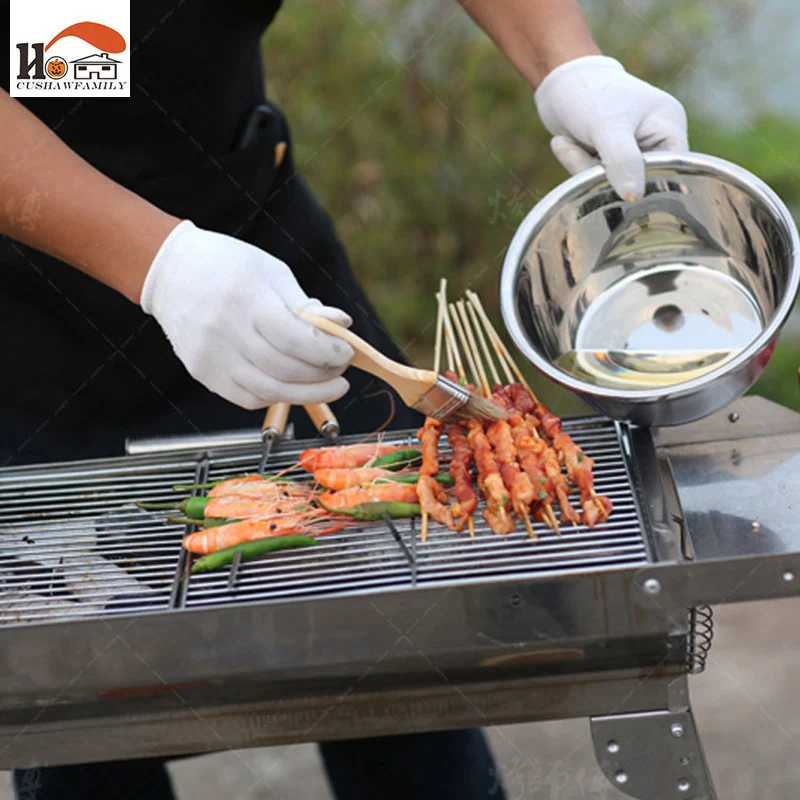 2 шт./лот термостойкие деревянные профессиональные принадлежности для барбекю на