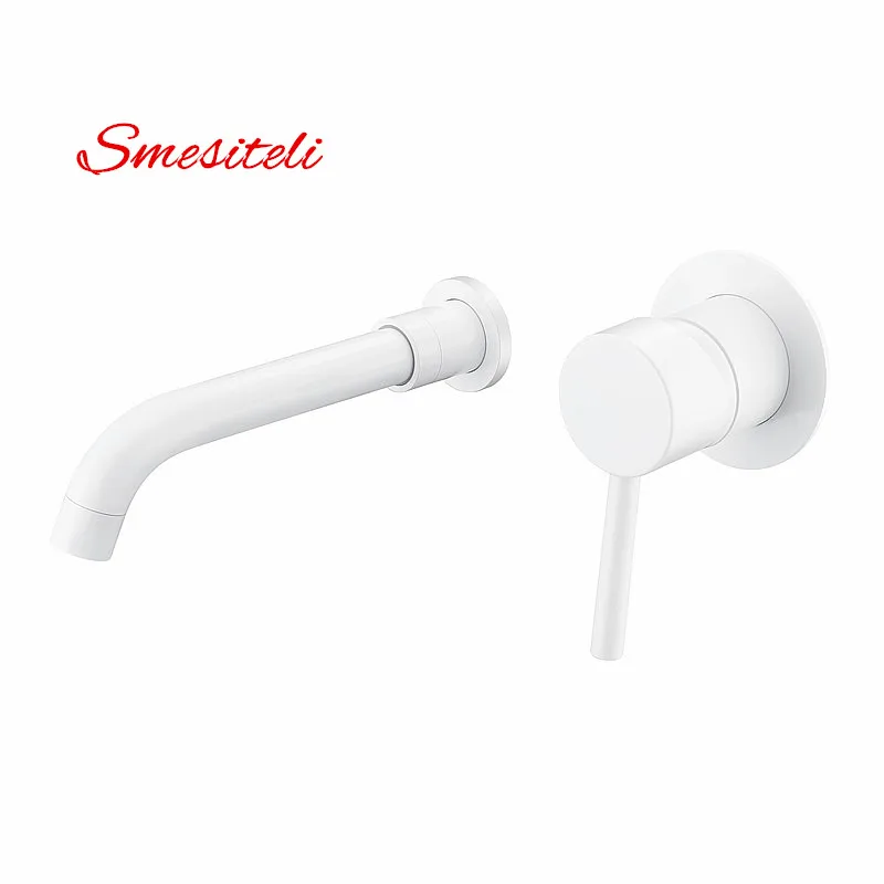 Кран для раковины Smesiteli в классическом круглом стиле настенный кран из латуни с