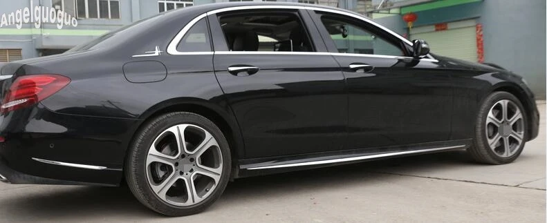 Angelguoguo ABS хром для Mercedes Benz E класс W213 E200L E300L и т. д. 2016 2017 обшивка багажника