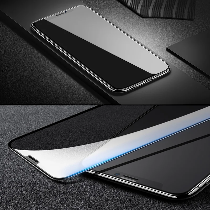 Закаленное стекло 5D с полным покрытием экрана для iPhone 7 6 6S 8 Plus X XS MAX XR | Мобильные