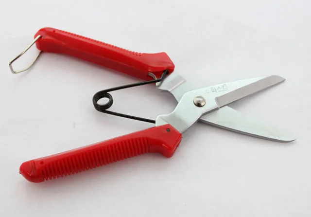 Корейские стильные ножницы красного цвета 2 шт. 185 мм #22836|scissor hook|korea makeupkorea notebook |