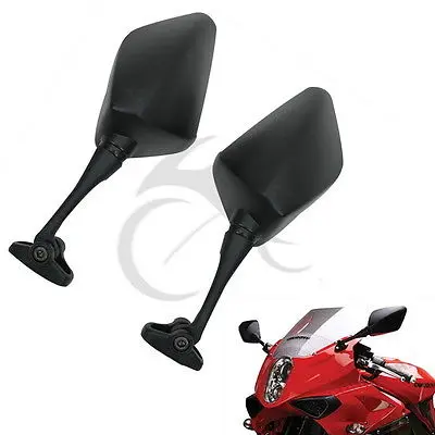 Черное зеркало заднего вида для мотоцикла HYOSUNG GT125R GT250R GT650R GT650S HONDA CBR900 CBR919 CBR929 CBR954