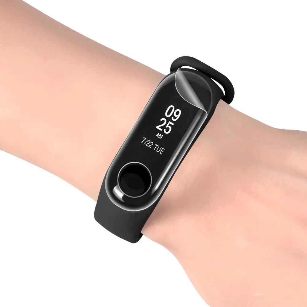 5 шт 0 1 мм HD прозрачная пленка для ЖК-экрана из ТПУ с полным покрытием Xiaomi Mi Band 3 2019