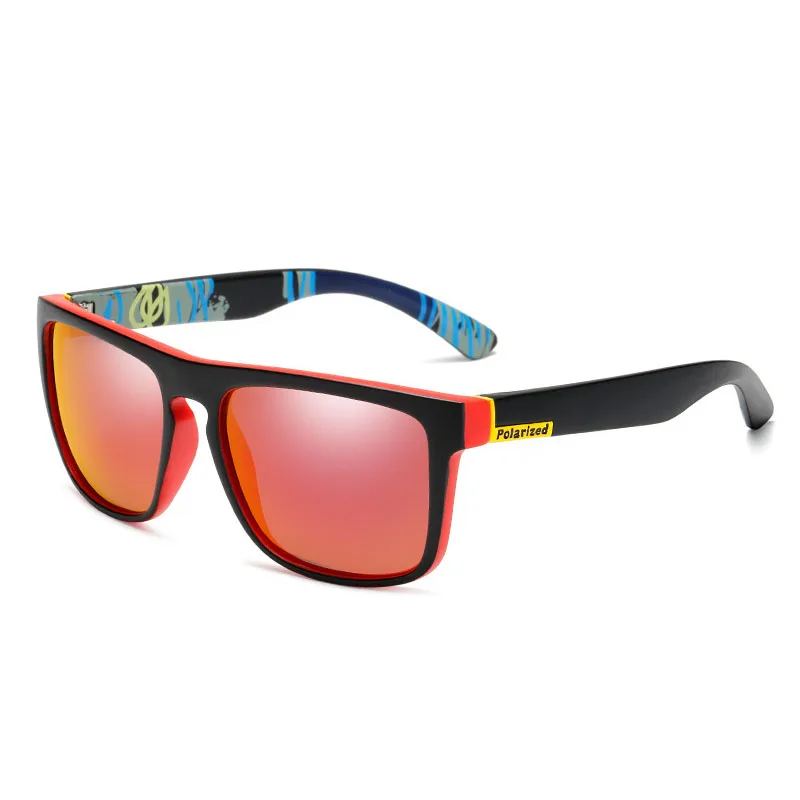 04 Classic Men Polarized Sunglasses Brand Designer Driving Sun Glasses For Men Retro Square Glasses UV400 Shades Eyewear - Цвет линз: 04