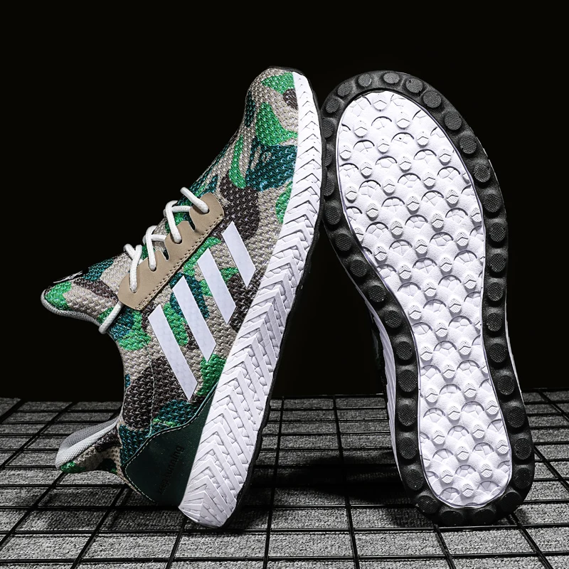 Спортивная обувь для мужчин Новинка лета 2019 мужские кроссовки со шнуровкой