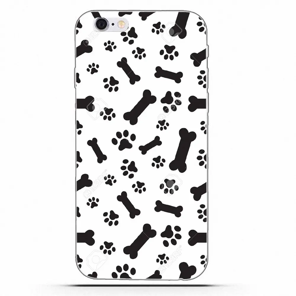 Собака отпечатки собачьих лап Лапы Для Huawei G8 Honor 5C 5X 6 6X 7 8 9 Y5II Mate P7 P8 P9 P10 P20 Lite Plus 2017