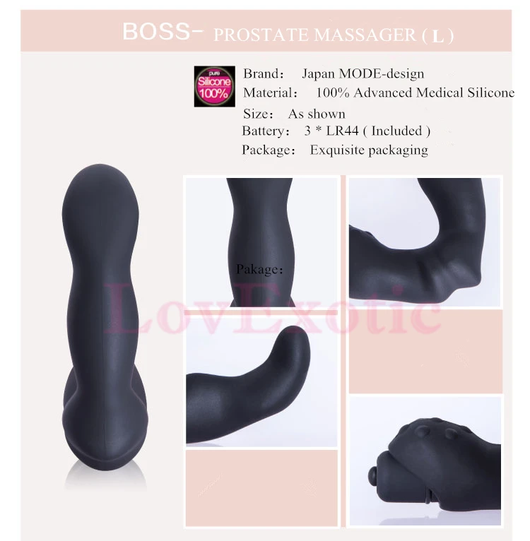 Япония босс силиконовые рука Одежда высшего качества 7' массажер-вибратор для