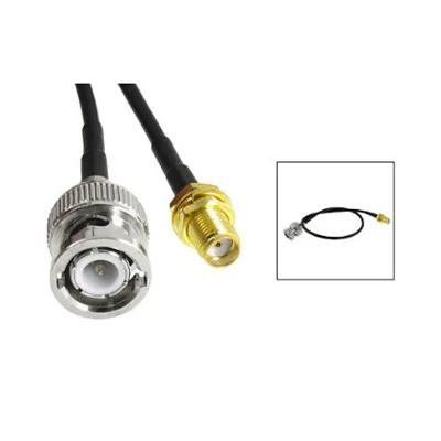 2015 горячая 12 8 &quotРЧ кабель SMA гнездо к BNC разъем адаптера|connector ac|connector cableconnector ip68 |
