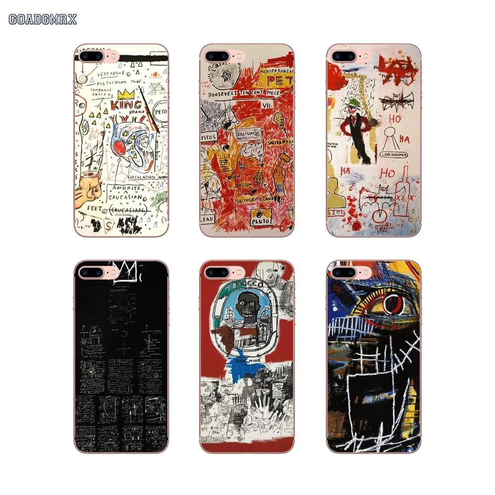 Jean Michel Basquiat Graffiti Art Transparent Soft Shell Covers For Samsung Galaxy J3 J5 J7 A3 A5 A7 2015 2016 2017 Note 3 4 5 8 |