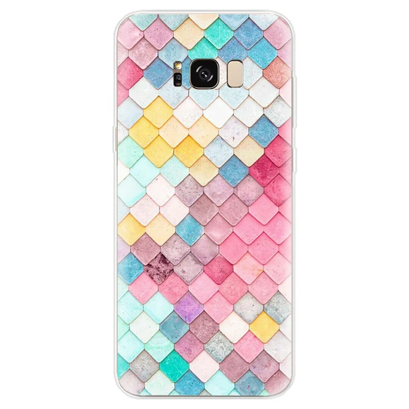 Силиконовый чехол для Samsung Galaxy J1 J3 J4 J5 J6 J7 S9 plus A3 A5 A7 A8 A30 A50 2016 2017 2018 Цветочный AB069 |
