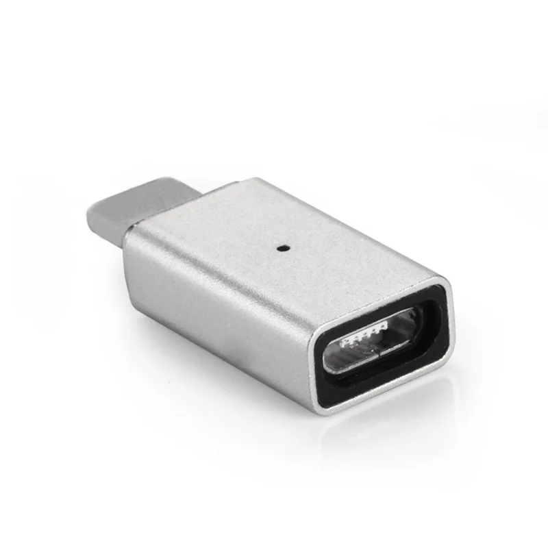 Магнитный переходник с разъемом Micro USB Мама на Type C/Lightning /Micro папа металлический