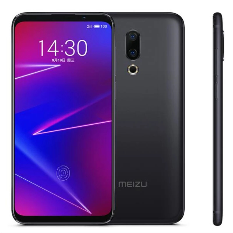 Глобальная версия Meizu 16 16X 6 ГБ ОЗУ 64 Гб ПЗУ сканер отпечатка пальца Восьмиядерный