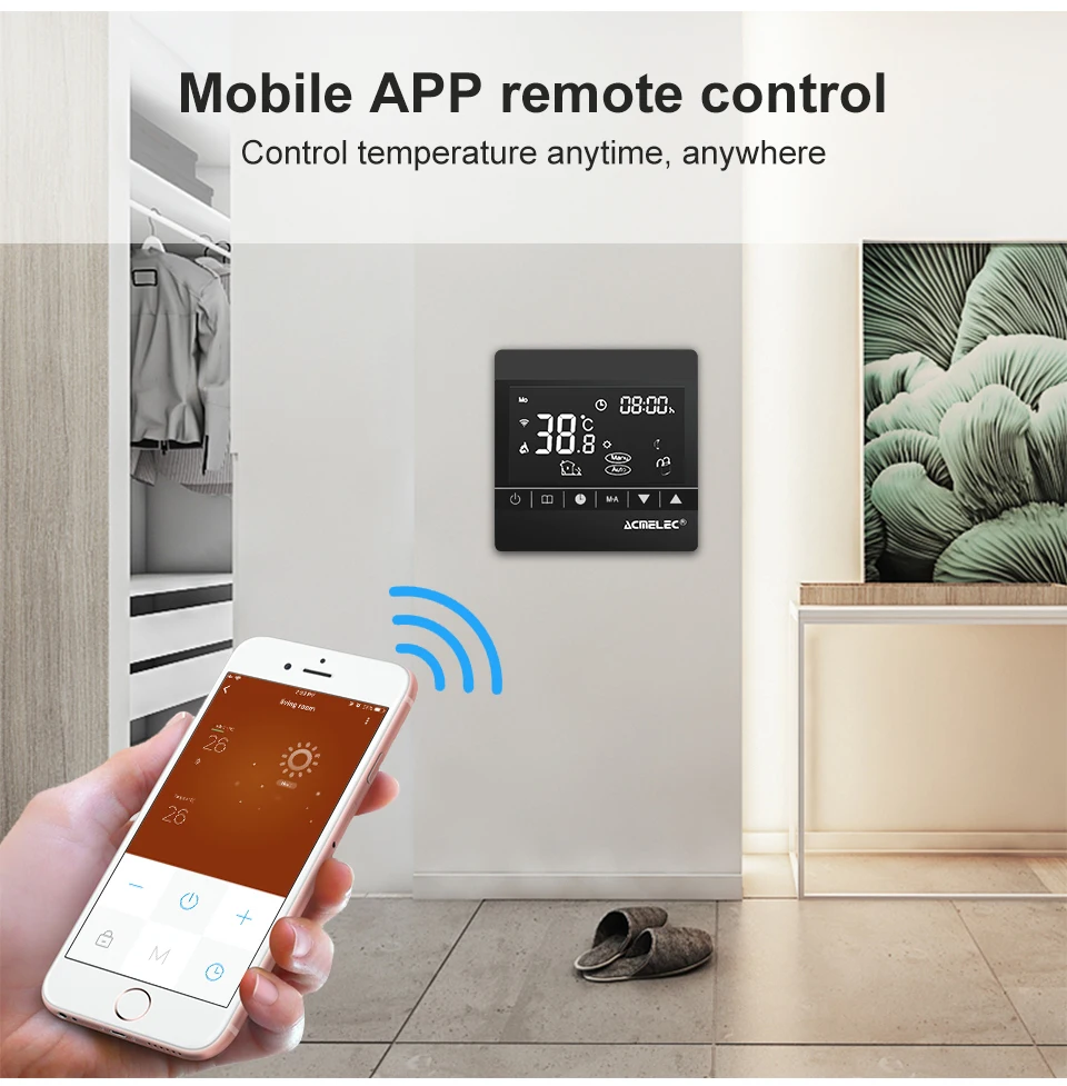 WI-FI Термостат Смарт-Термостат Газовый котел / Вода / Электрический пол с подогревом