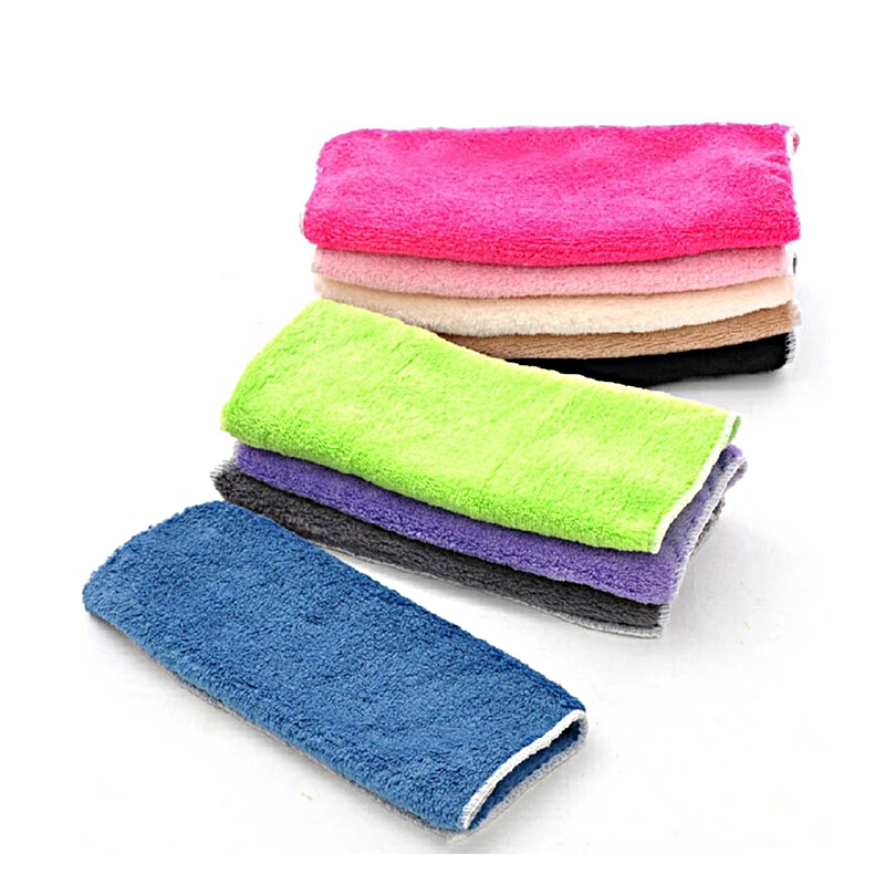 

10Pcs 25*25cm Multifunctional Microfiber Towel Cleaning Cloth Home Kitchen Wash Duster Home Dust Cloths Dish Cloths Cleaning