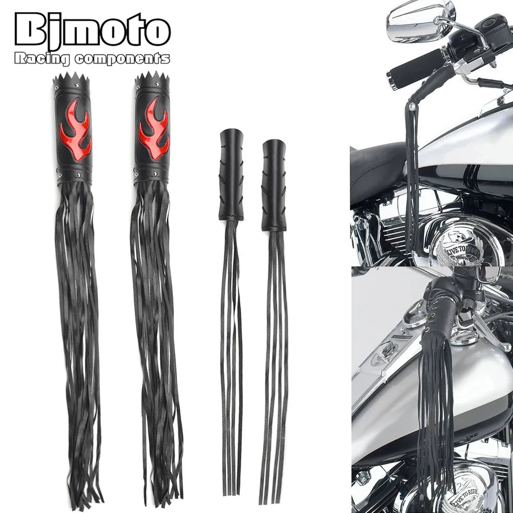 Bj moto дропшиппинг Moto rcycle черная комбинированная кисточка бахрома 23 &quotзахват 19&quot
