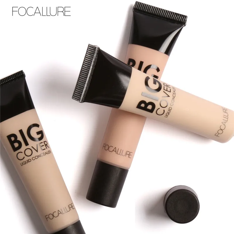 FOCALLURE консилер для лица крем Contour Pro жидкий макияжа натуральный 4 цвета|Консилер| |