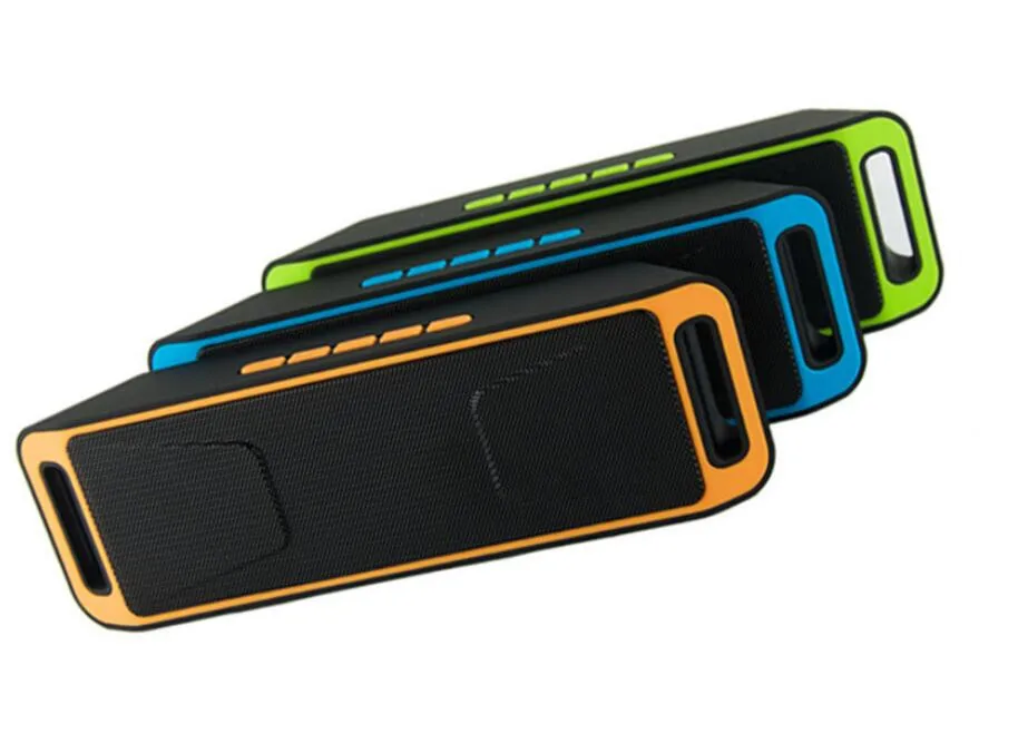 10 шт./лот Bluetooth 4 0 портативный беспроводной динамик TF USB FM-радио двойной